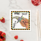 Irish Setter Witch Napkins Servet (Insitu)