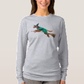 Irish Setter Witch T-shirt (Voorkant)