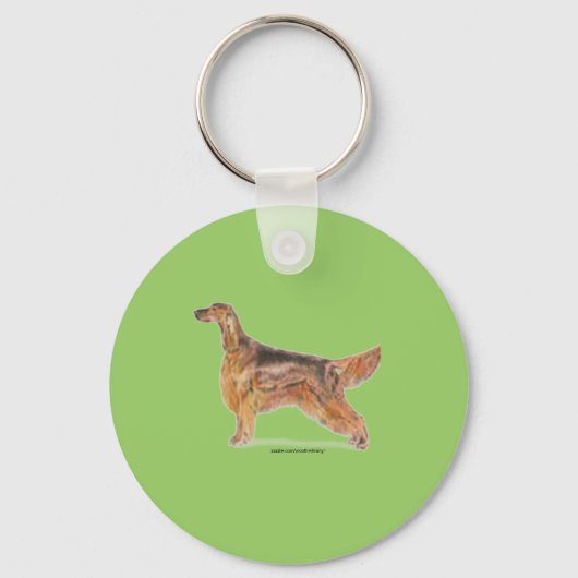 Irish Setters Sleutelhanger (Voorkant)