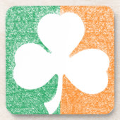 Irish Shamrock aangepaste onderzetters (Voorkant)