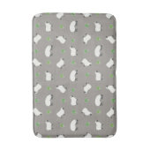 Irish Shamrock and Sheep Pattern Badmat (Voorkant Verticaal)