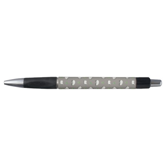Irish Shamrock and Sheep Pattern Pen (Voorkant)