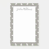 Irish Shamrock and Sheep Pattern Post-it® Notes (Voorkant)