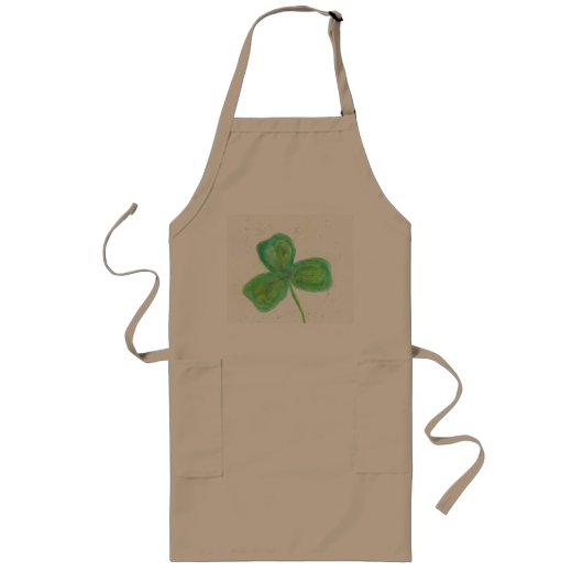 Irish Shamrock Apron (Voorkant)