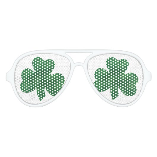 IRISH SHAMROCK AVIATOR ZONNEBRIL (Voorkant)