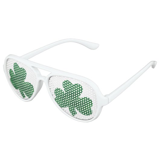 IRISH SHAMROCK AVIATOR ZONNEBRIL (Gekanteld)