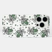 Irish Shamrock Baby Carriage Mother To Be Case-Mate iPhone Case (Achterkant (horizontaal))