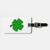 Irish Shamrock Bagagelabel (Voorkant horizontaal)