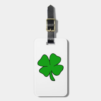Irish Shamrock Bagagelabel