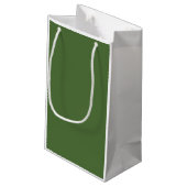 Irish Shamrock Bouquet St. Patrick's Day Gift Bag Klein Cadeauzakje (Achterkant Gekanteld)