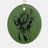 Irish Shamrock Bouquet St. Patrick's Day Ornament (Links)