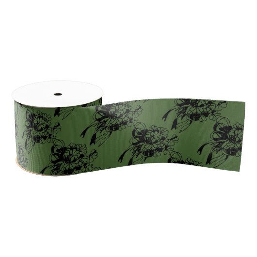Irish Shamrock Bouquet St. Patrick's Day Ribbon Grosgrain Lint (Spoel)