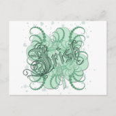 Irish Shamrock Briefkaart (Voorkant)