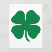 Irish Shamrock Briefkaart (Voorkant)