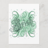 Irish Shamrock Briefkaart (Voorkant)