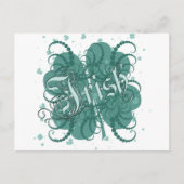 Irish Shamrock Briefkaart (Voorkant)