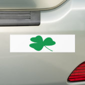 Irish Shamrock Bumpersticker (Op auto)