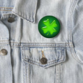 IRISH SHAMROCK by SHARON SHARPE Ronde Button 5,7 Cm (In situ)
