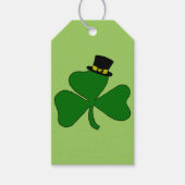 Irish Shamrock Cadeaulabel (Voorkant)
