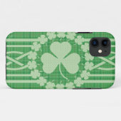 Irish Shamrock Celtic Pattern Custom Hoesje-Mate I Case-Mate iPhone Case (Achterkant (horizontaal))