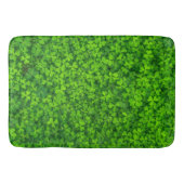 Irish Shamrock Clover Green Floral Ierland Badmat (Voorkant)