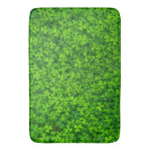 Irish Shamrock Clover Green Floral Ierland Badmat (Voorkant Verticaal)