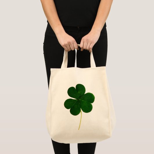 Irish Shamrock Clover St. Patrick Ireland Tote Bag (Voorkant (product))