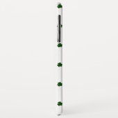 Irish Shamrock Clovers Pattern Add Name of Text Case-Mate iPhone Case (Achterkant/links)