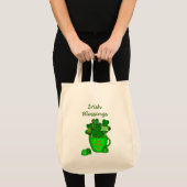 Irish Shamrock Cookie Bouquet-Grocery Tas (Voorkant (product))