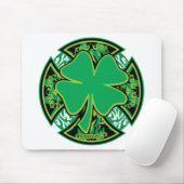 Irish Shamrock Cross Muismat (Met muis)