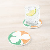 Irish Shamrock custom onderzetter (Zijkant)