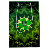 Irish Shamrock en Emerald Medium Cadeauzakje (Voorkant)