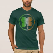 Irish Shamrock Fade T-shirt (Voorkant)