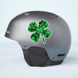 Irish Shamrock Field Sticker