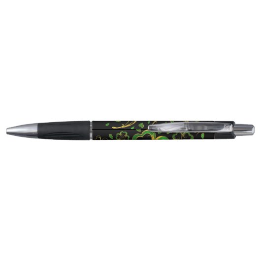 Irish Shamrock Four-leaf Lucky Clover Pen (Achterkant)