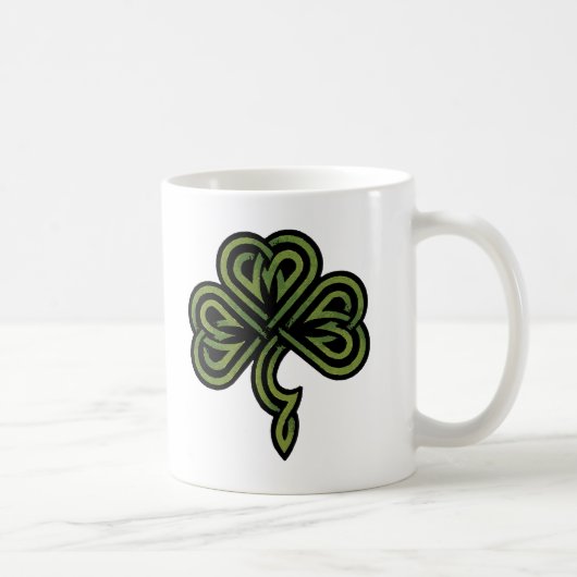 Irish Shamrock Gift Koffiemok (Rechts)