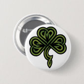 Irish Shamrock Gift Ronde Button 5,7 Cm (Voorkant /achterkant)