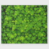 Irish Shamrock Gift Wrap Cadeaupapier (Vlak)