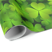 Irish Shamrock Gift Wrap Cadeaupapier (Rol Hoek)