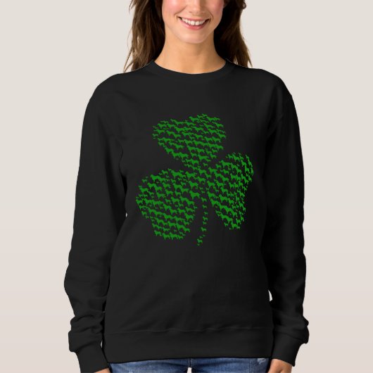 Irish Shamrock Golden Retrevie Mom Dad   Dog Trui (Voorkant)