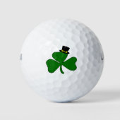 Irish Shamrock Golfballen (Voorkant)