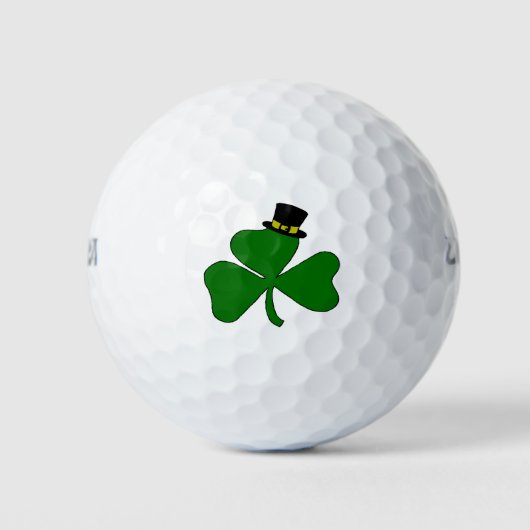 Irish Shamrock Golfballen (Voorkant)
