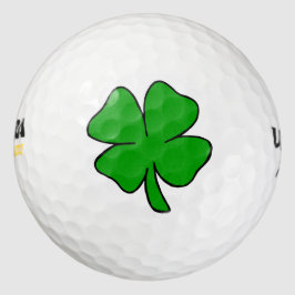 Irish Shamrock Golfballen