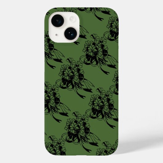 Irish Shamrock Green Case-Mate iPhone Case (Achterkant)