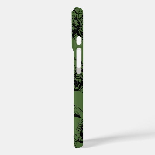 Irish Shamrock Green St. Patrick's Day Case-Mate iPhone Case (Achterkant / Links)