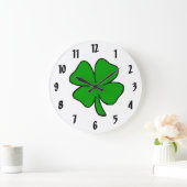 Irish Shamrock Grote Klok (Huis)