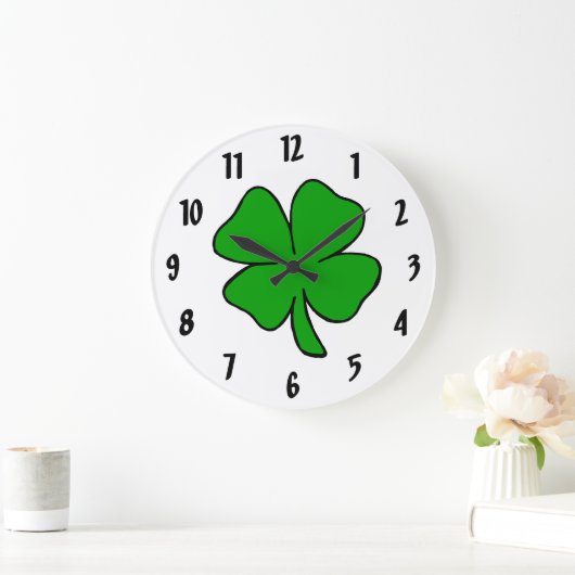 Irish Shamrock Grote Klok (Huis)