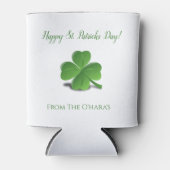 Irish Shamrock Happy St. Patrick's Day Koelboxxen Blikjeskoeler (Voorkant)