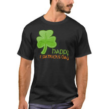 Irish Shamrock Happy St. Patrick's Day T-Shirt