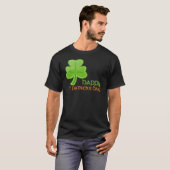 Irish Shamrock Happy St. Patrick's Day T-Shirt (Voorkant volledig)